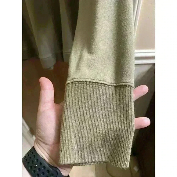 Athleta Mindset Relaxed Fit Sweatshirt Women's Light Olive Green Size 1X Comfy - Picture 6 of 11